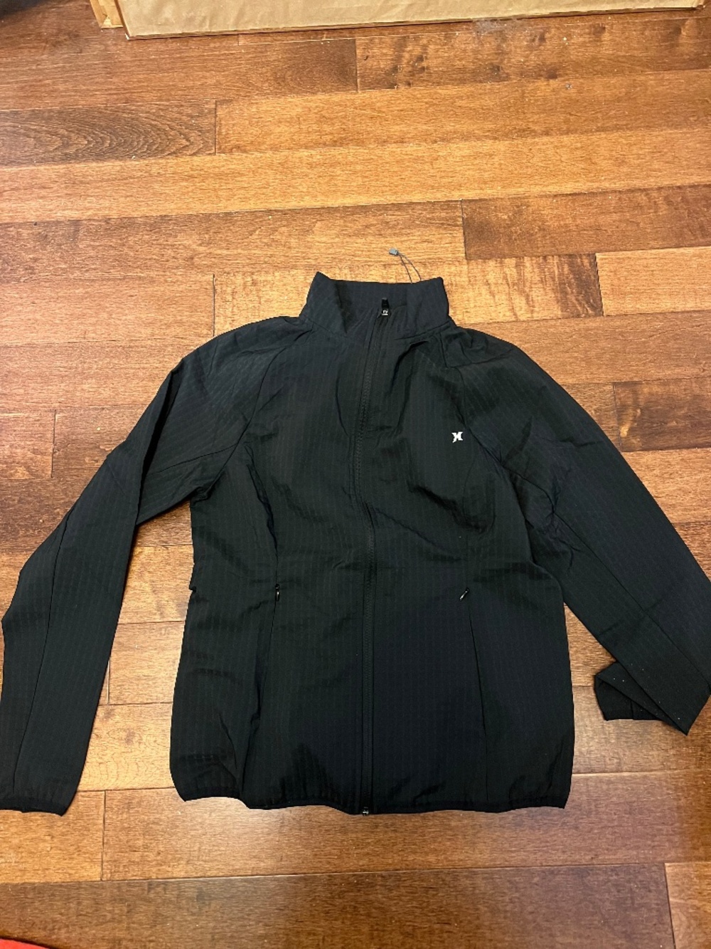 Hurley Black Women's Lightweight Zip Jacket